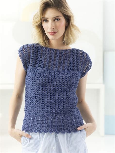 Ladies Crochet Tops Patterns