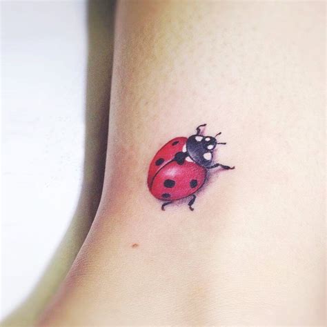 Lady Beetle Tattoo