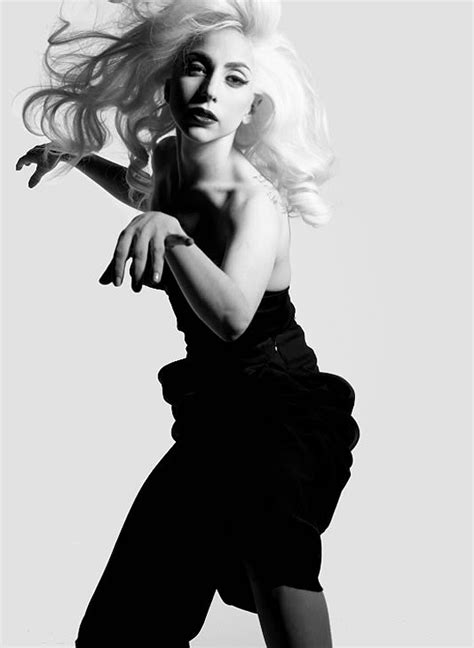 Lady Gaga posing confidently