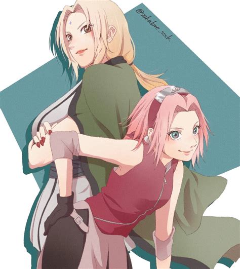 Lady Tsunade And Sakura