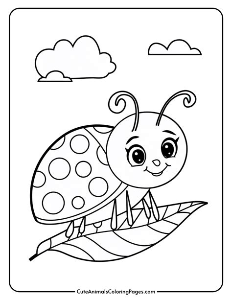 Ladybug Color Page