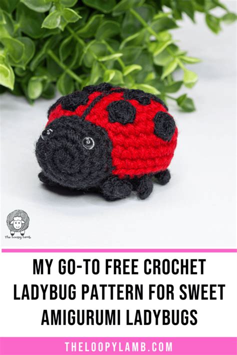 Ladybug Crochet Pattern Free