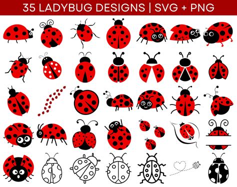 Download Ladybug Design Bundle Cameo