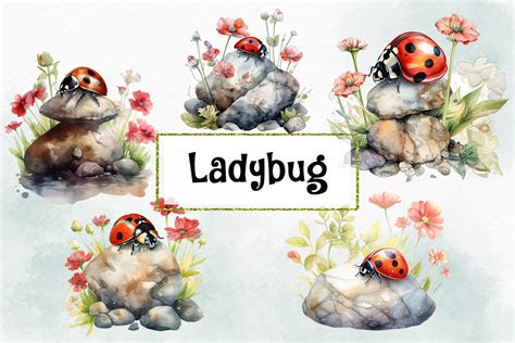 Download Ladybug Design Bundle Creativefabrica For Crafts