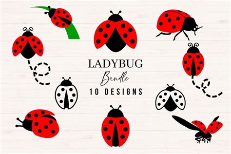 Download Ladybug Design Bundle Files DXF Files