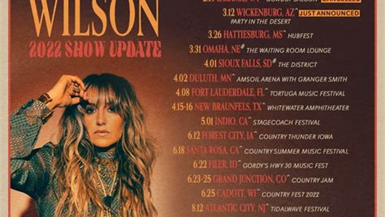 Lainey Wilson Concert Schedule 2025