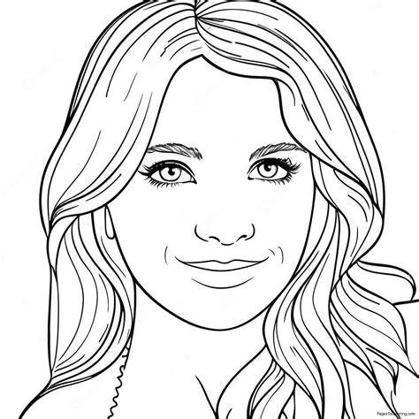 Lainey Wilson Coloring Pages
