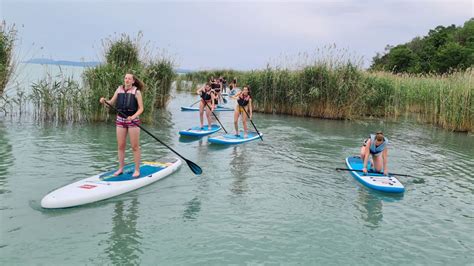 Lake Balaton safety paddleboarding