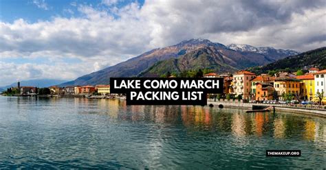 Lake Como Packing