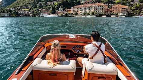 Lake Como Private Speedboat