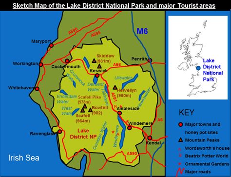 Lake District Map