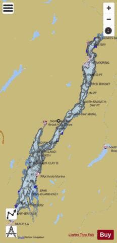 Lake George Depth Chart