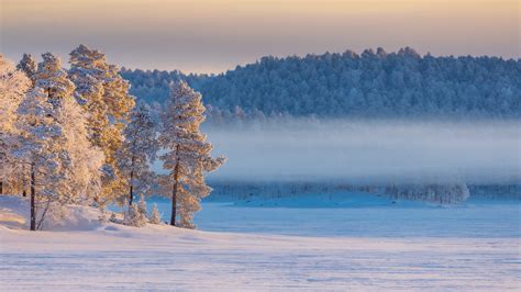 Lake Inari in Winter