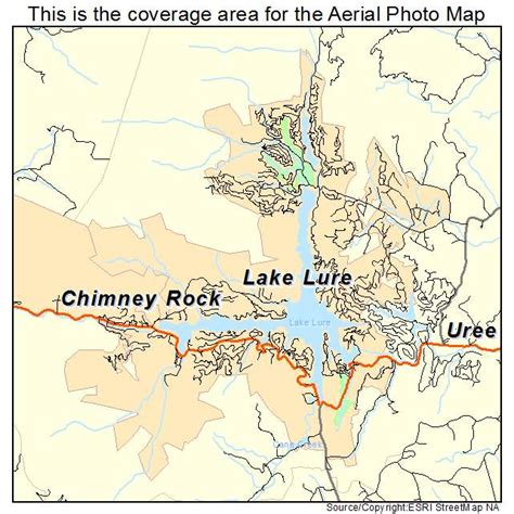 Lake Lure Map