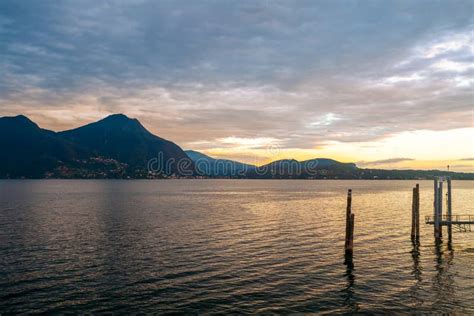 Lake Maggiore sunset