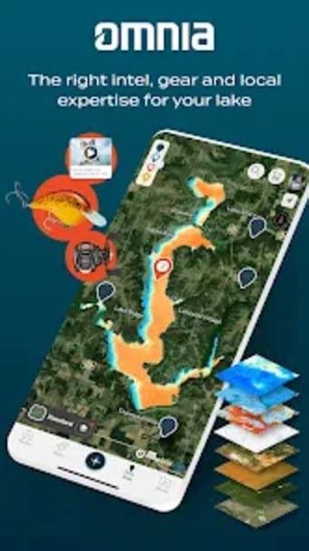 Lake Poinsett & Washington Bass Map Mark Evans Maps Florida Fishing