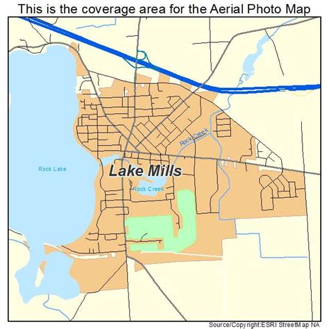 Lake Mills Wi Map
