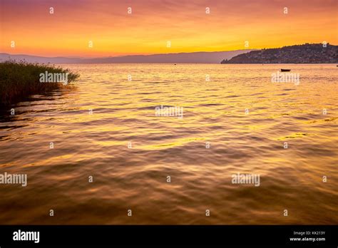 Lake Ohrid sunset