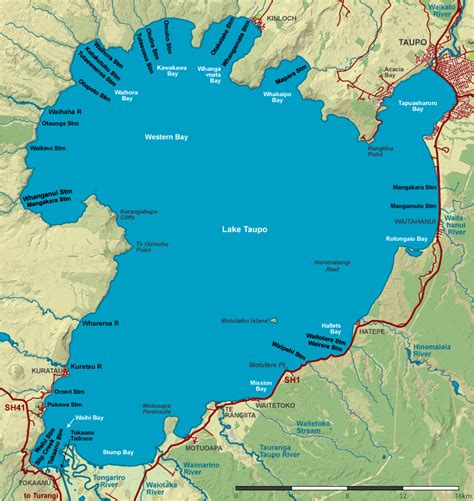 Lake Taupo beautiful lake World Easy Guides