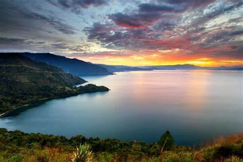 Lake Toba sunset