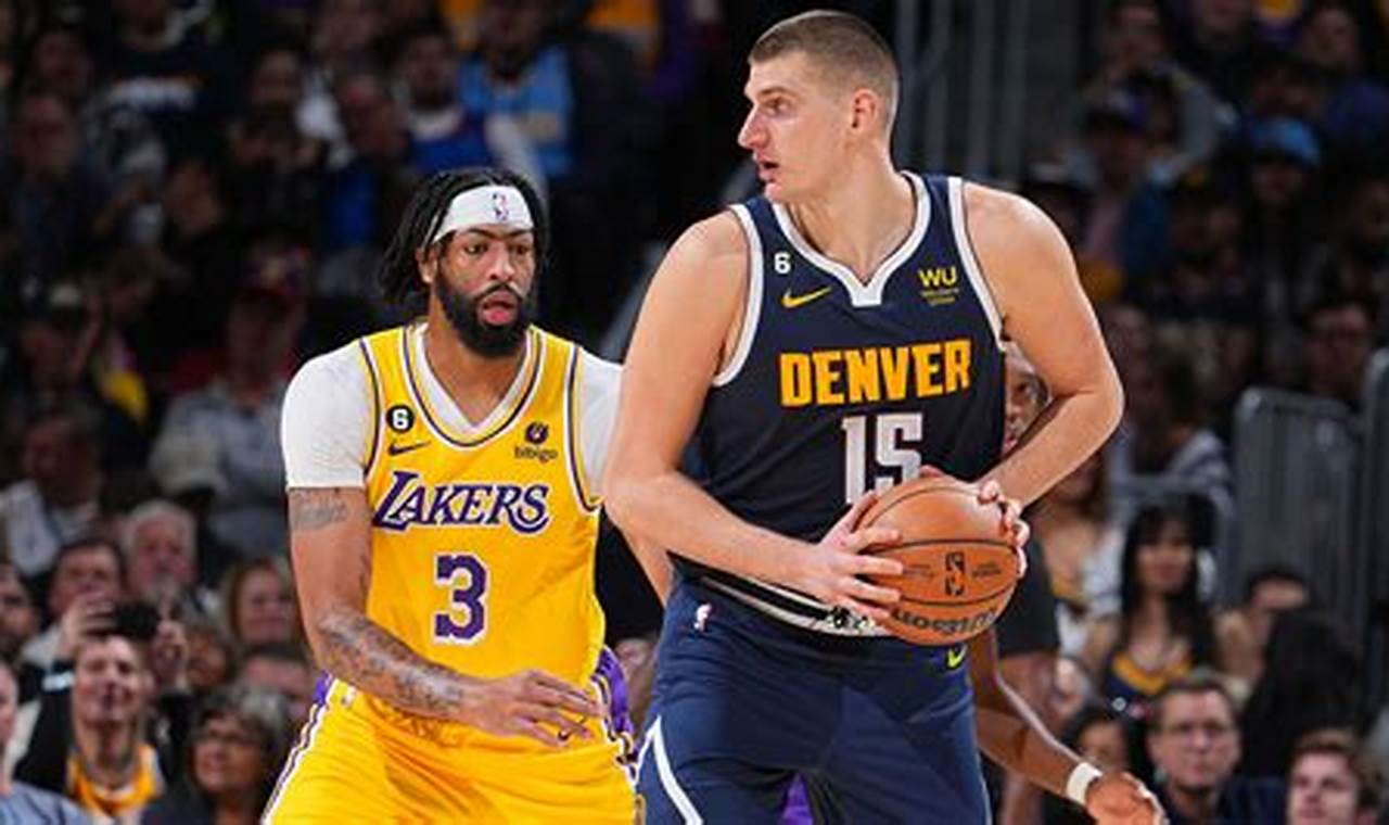 Lakers Vs Nuggets 2024