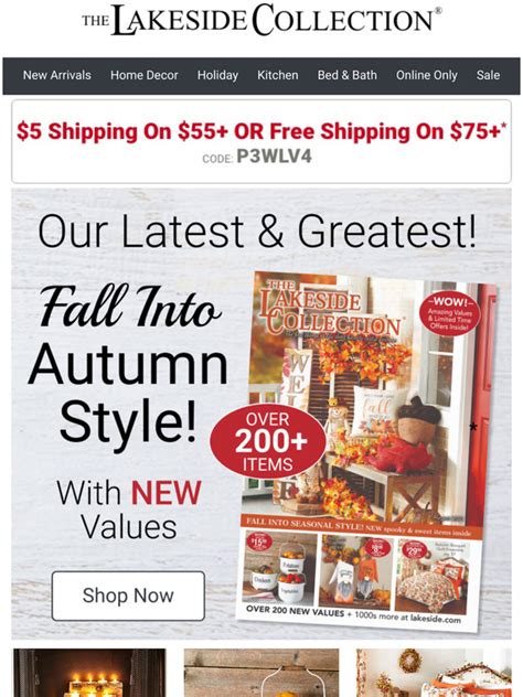 Lakeside Collection Fall Catalog