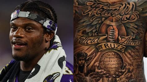 Lamar Jackson Tattoo