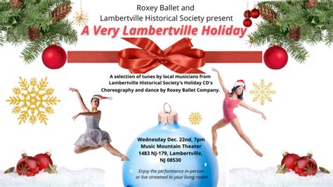 Lambertville Calendar Of Events