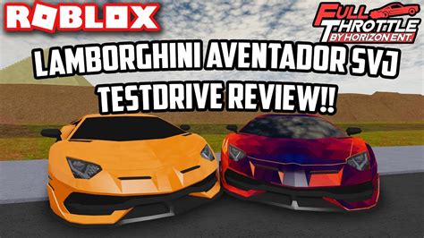 Lamborghini Aventador - Roblox