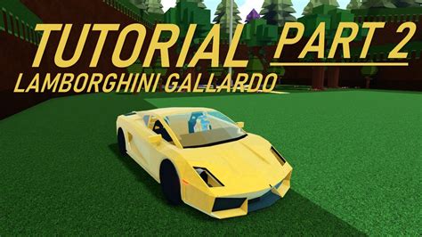 Lamborghini Gallardo - Roblox