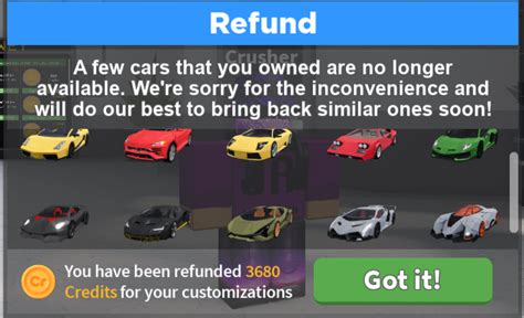 Lamborghini doesn\'t want their cars in Roblox games. Car crushers 