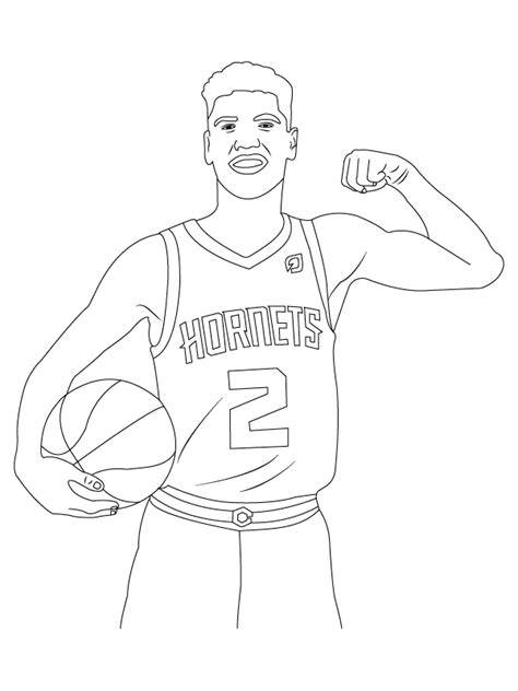 Lamelo Ball Coloring Pages