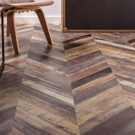 Liberty Floors Chevron Parquet 8mm Natural Oak Embossed Laminate Flooring (8192) Leader Floors