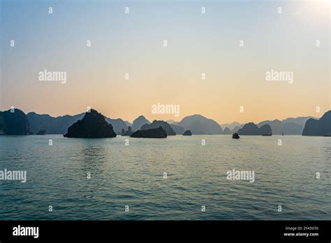 Lan Ha Bay sunset