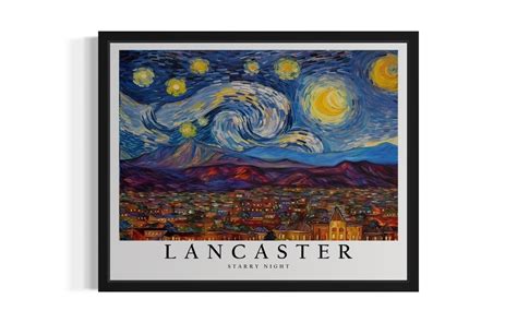 Lancaster CA starry night