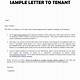 Landlord Tenant Letter Templates