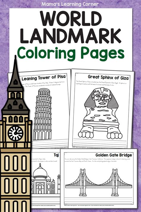 Famous Italy Landmarks Coloring Pages Coloring Pages