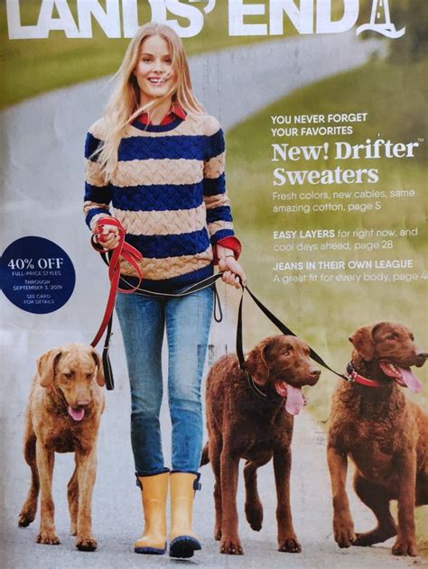 Lands End Fall Catalog