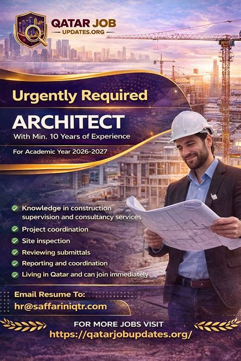 Landscape Architect Jobs In Qatar