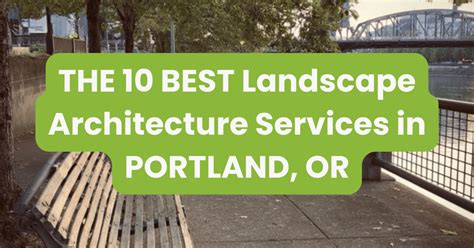 Landscape Architect Portland