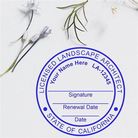 Landscape Architect Stamp