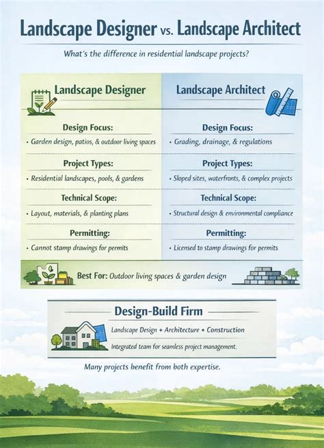 Landscape Architect Vs Designer