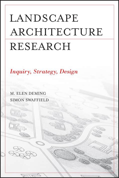 Landscape Architectural Research Inquiry Strategy Design