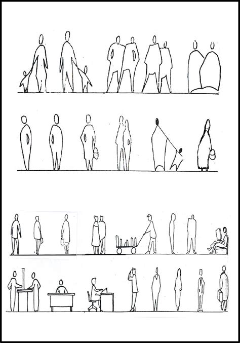 Landscape Architecture Drawing People