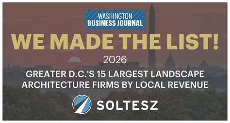 Landscape Architecture Firms Dc