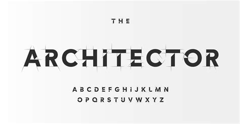 Landscape Architecture Font