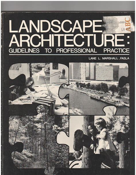 Landscape Architecture Guidelines To Professional Practice