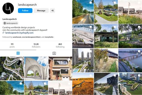 Landscape Architecture Instagram