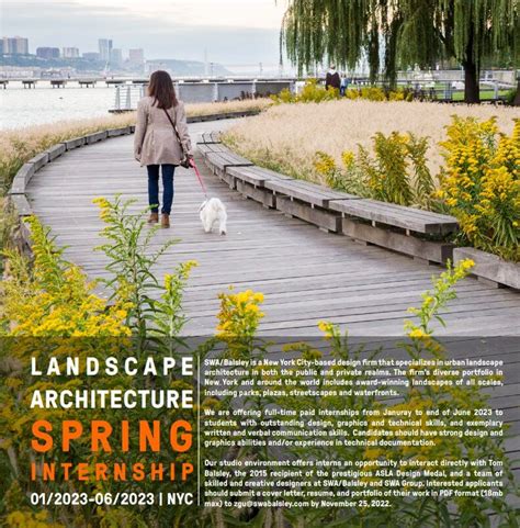 Landscape Architecture Internship Australia