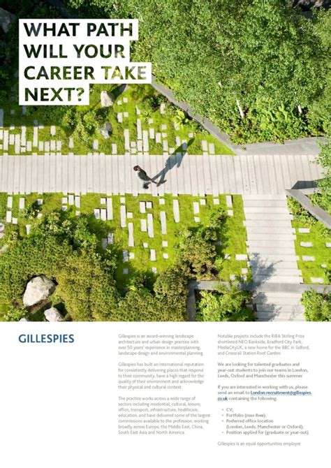 Landscape Architecture Vacancies